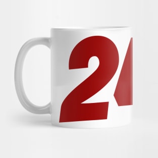 Guanyu Zhou 24 - Driver Number Mug